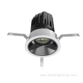 Square adjustable ceiling light recessed movable downlight